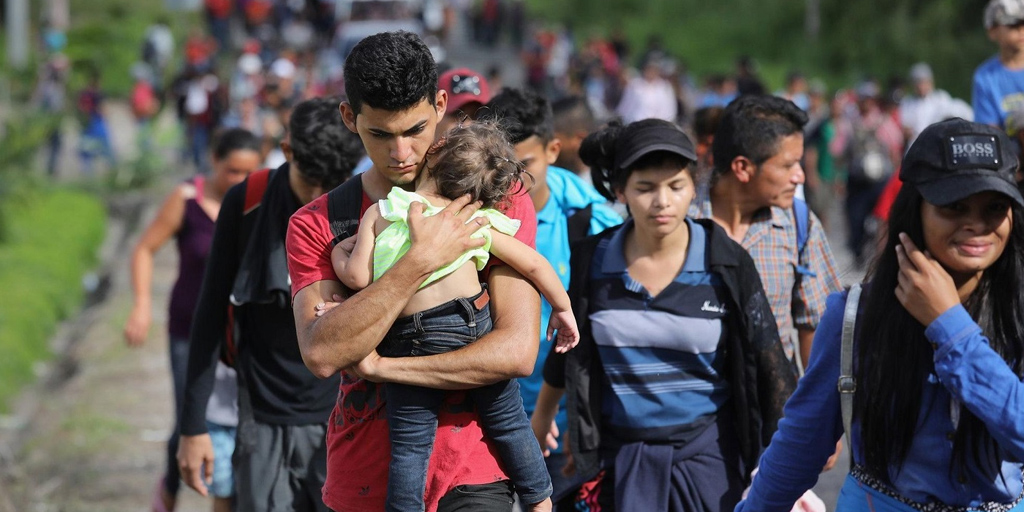 Van 1,699 solicitudes de refugio ante Migración por parte de la caravana de migrantes
