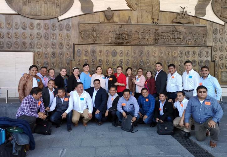 Alcaldes de Yucatán presentan sus proyectos de infraestructura ante la Cámara de Diputados