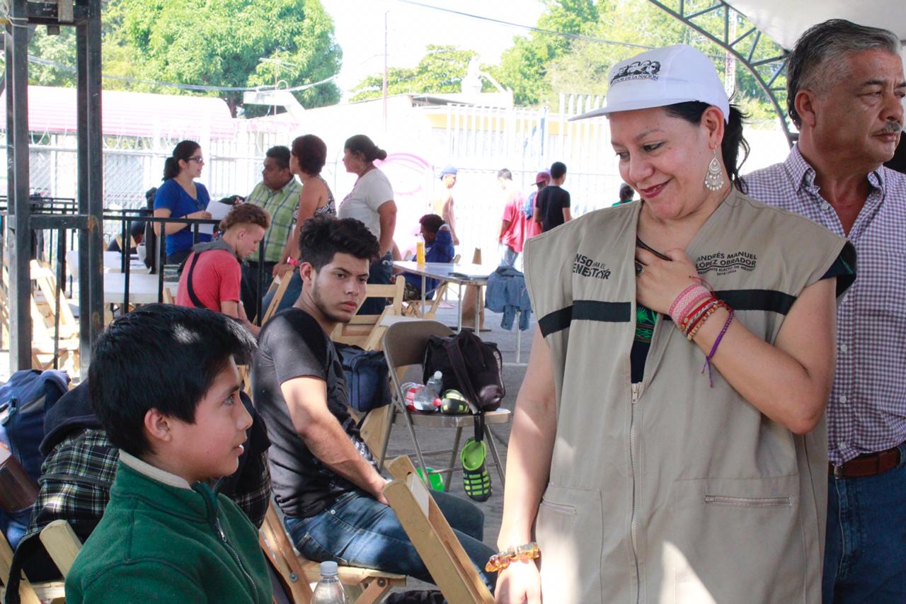 Gobierno de México seguirá brindando apoyo humanitario a migrantes: María Luisa Albores