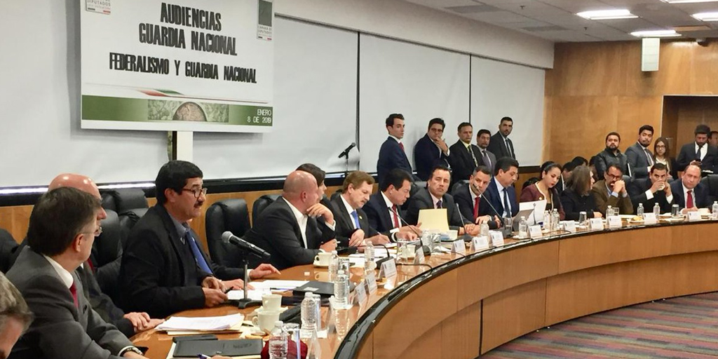 Gobernadores debaten en San Lázaro sobre la Guardia Nacional