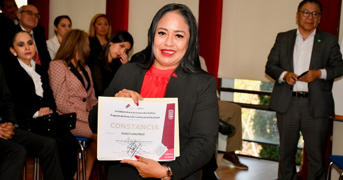 Nombran a Alcaldesa de Cuautlancingo portavoz de 47 municipios de Puebla