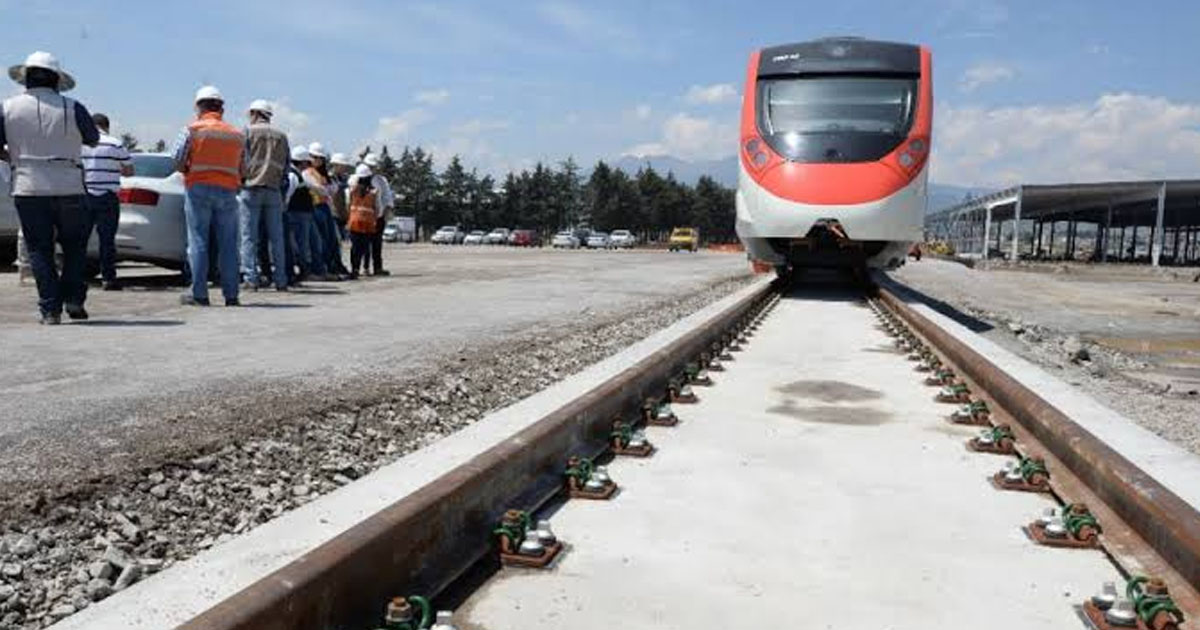 Reinicia construcción del Tren Interurbano México-Toluca
