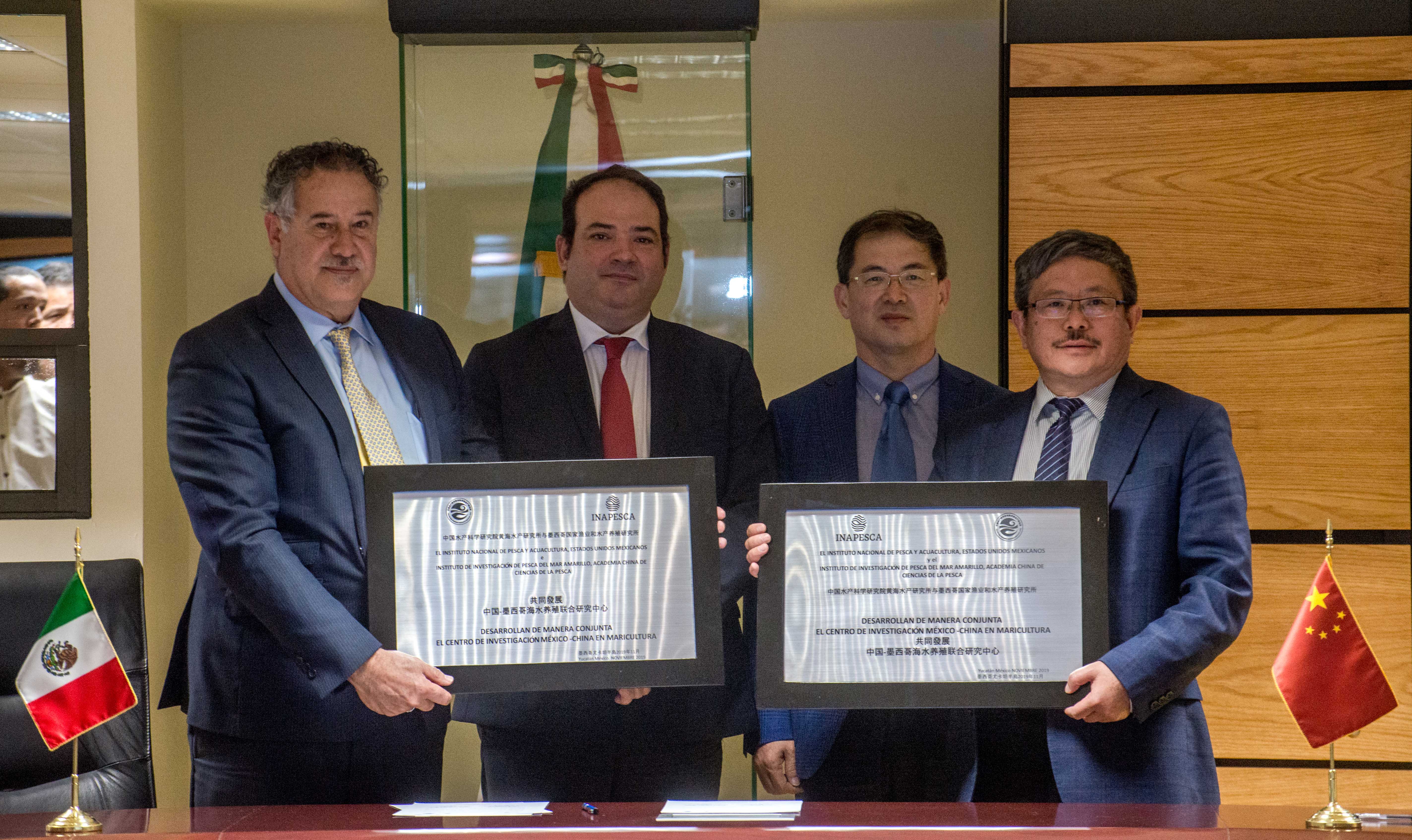 México y China firman memorándum para desarrollo e investigación en maricultura