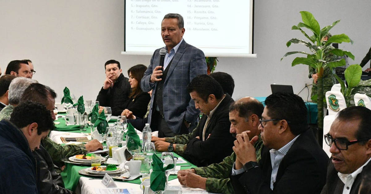 Alcaldes de Guanajuato piden a Guardia Nacional una estrategia contra la violencia