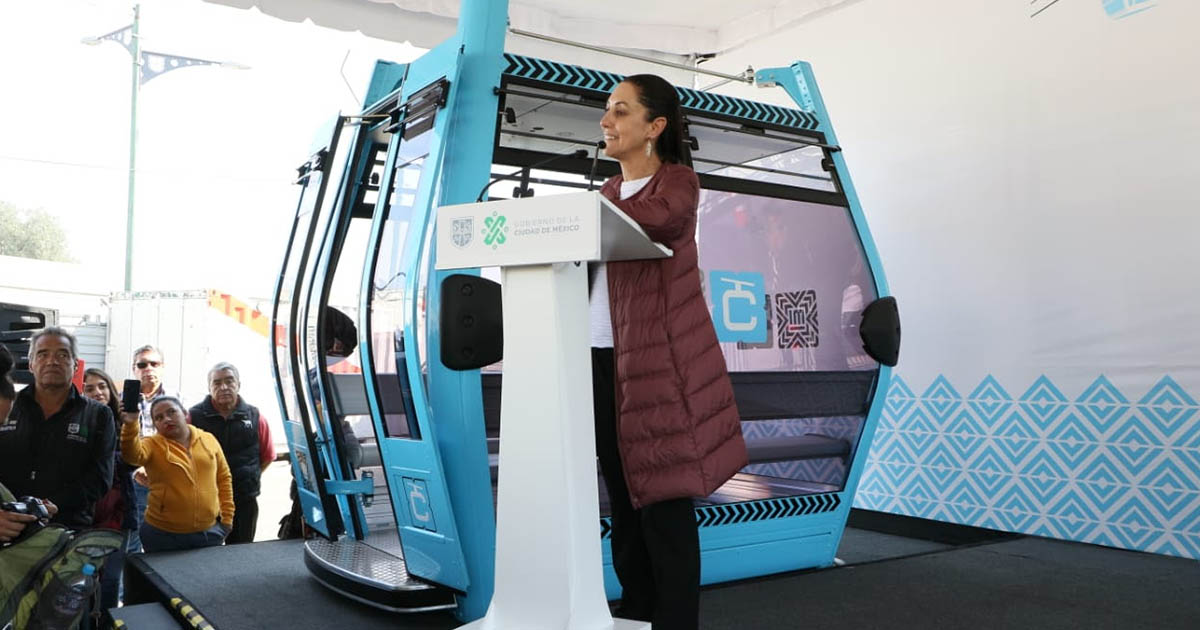 Inicia construcción de la Línea 2 del Cablebús en la CDMX