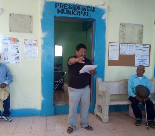 Toma protesta Adalberto López como presidente municipal de San Pedro Mártir