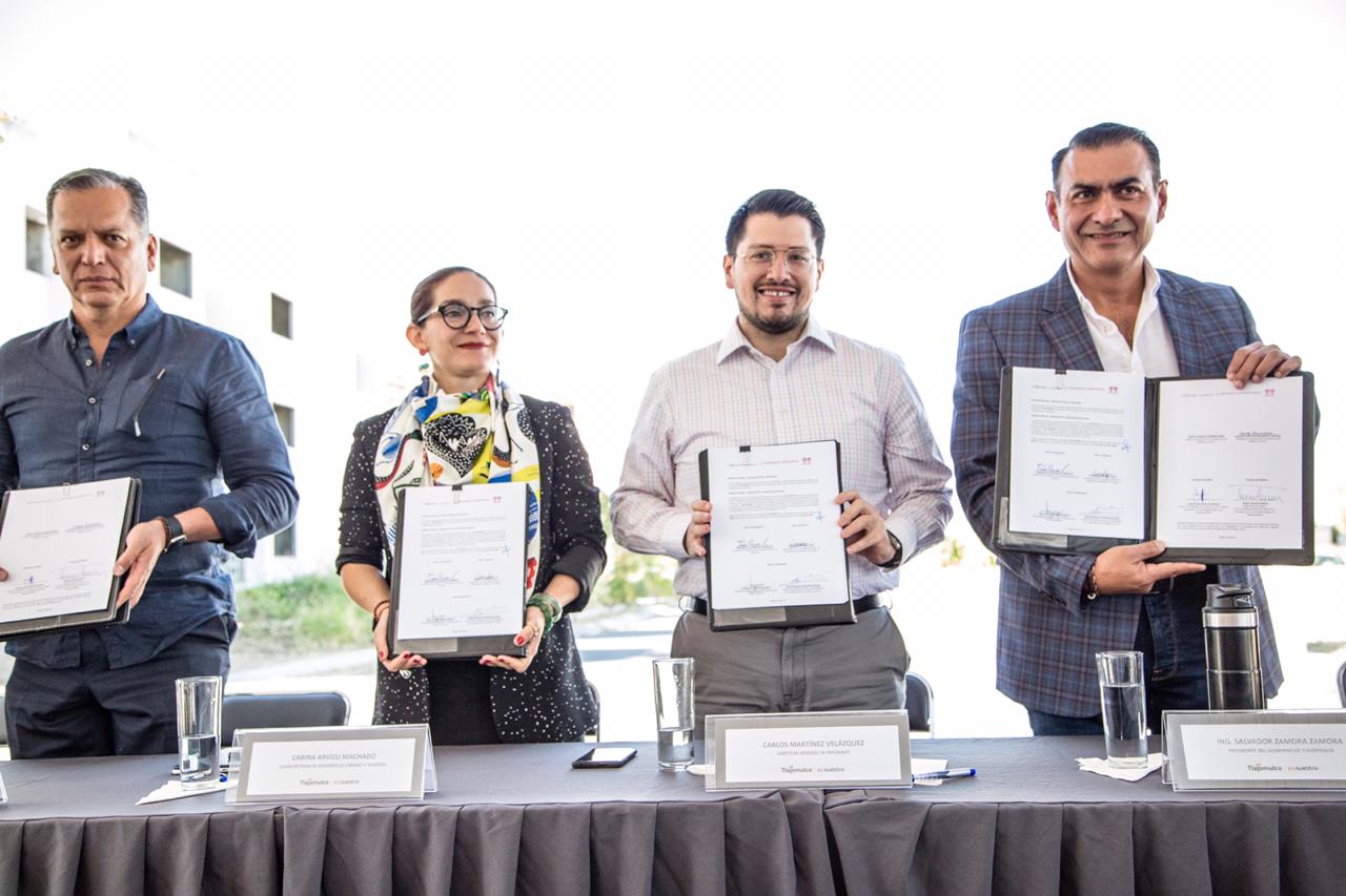 Sedatu, Infonavit y Tlajomulco firman convenio para la recuperación de viviendas abandonadas