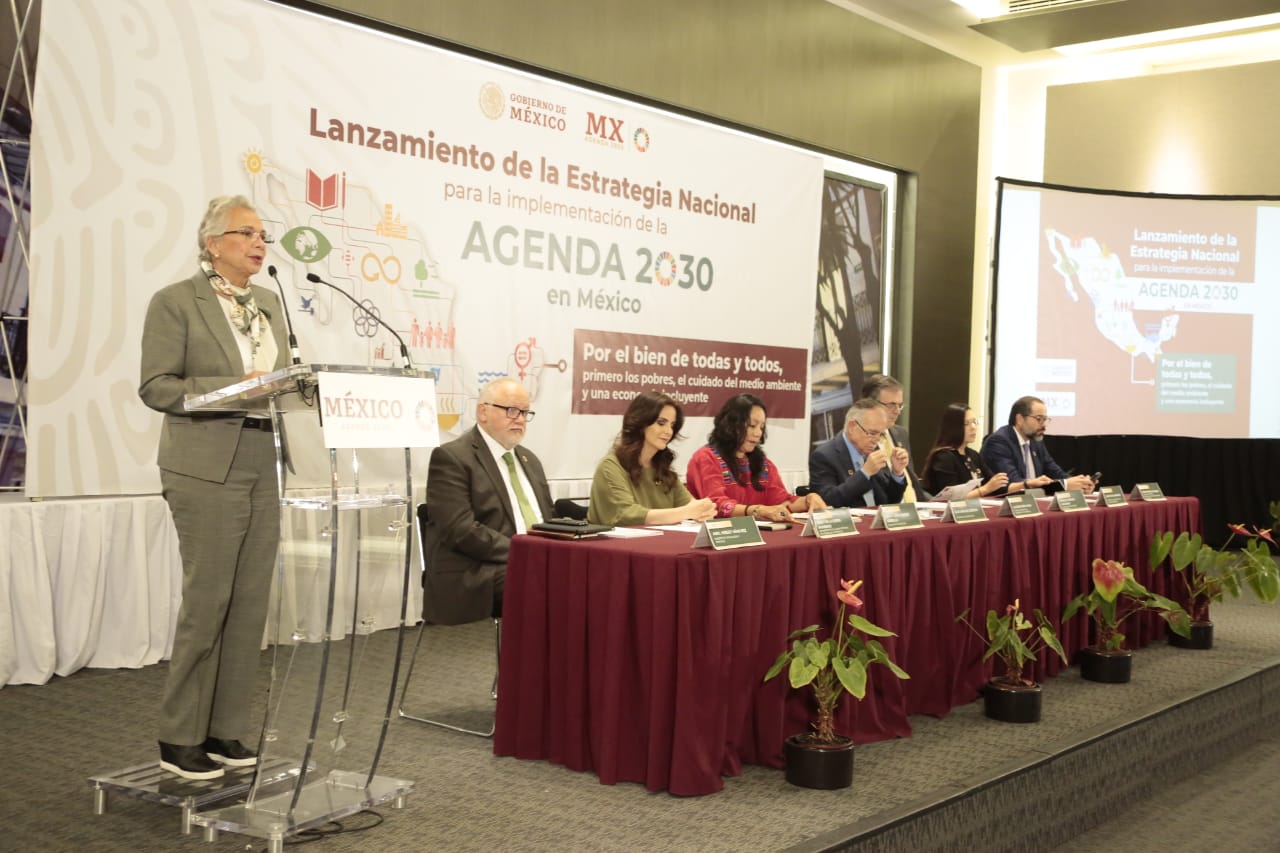 Gobierno de México presenta la Estrategia Nacional para la implementación de la Agenda 2030