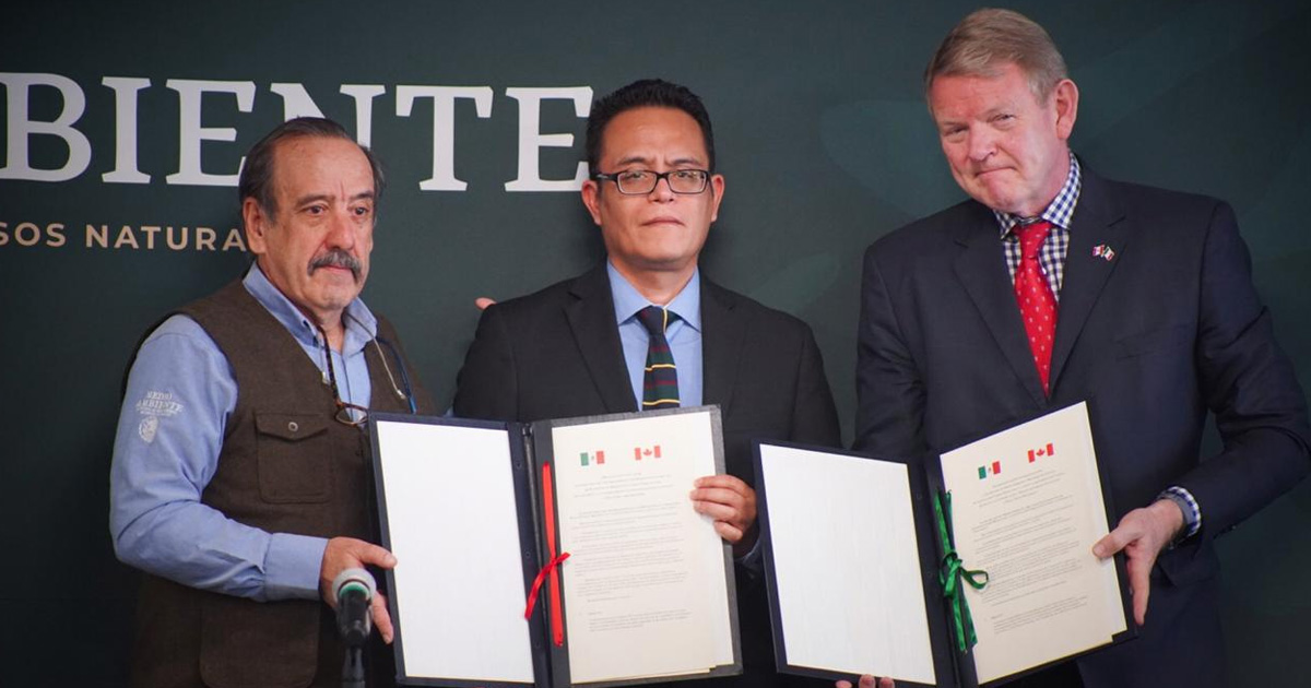 México y Canadá colaborarán para la protección y conservación de áreas protegidas