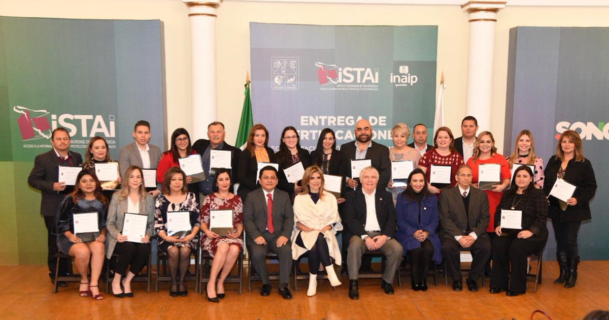 Sonora certifica a todas sus dependencias en transparencia
