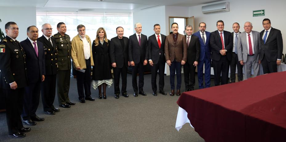 Federación trabaja con gobernadores para fortalecer las instituciones de seguridad