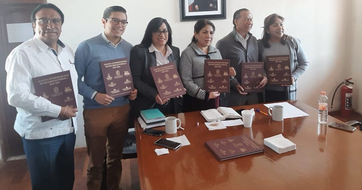 Presidentes municipales de la región de Texcoco firman acuerdo intermunicipal de seguridad