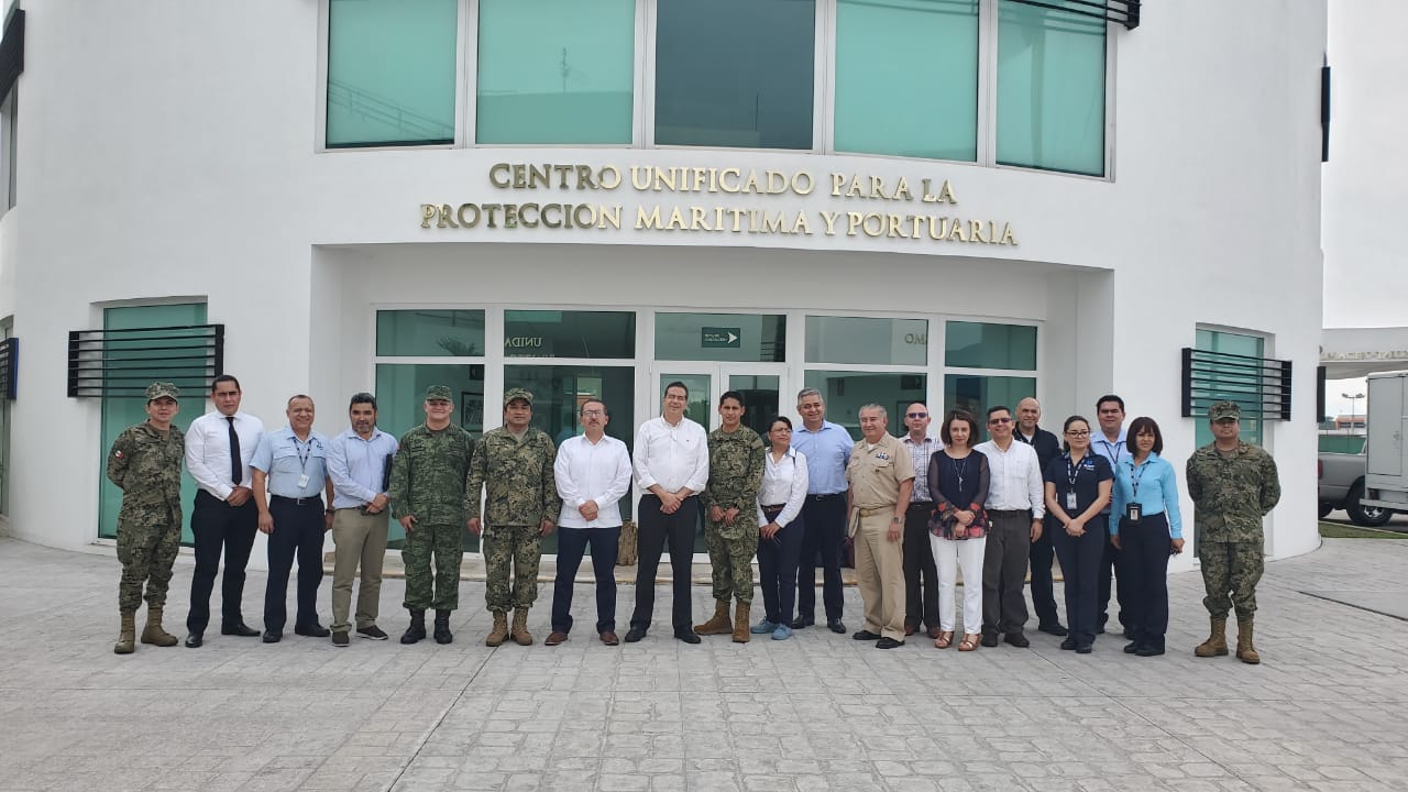 Evalúan la implementación del Programa Global de Control de Contenedores en el Puerto de Manzanillo