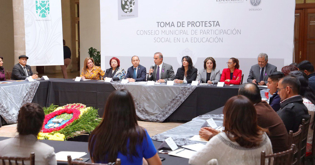 La capital de Durango fortalecerá la participación social en la educación