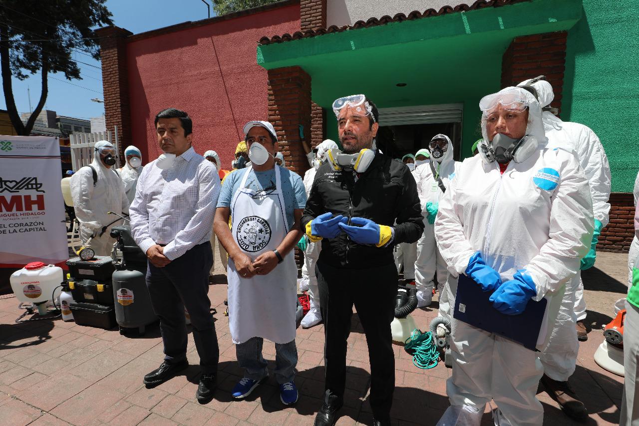 Alcaldía Miguel Hidalgo inicia programa de sanidad para mercados
