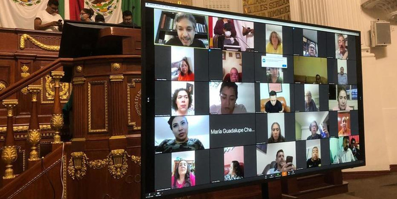 El reto de las sesiones legislativas virtuales: Congreso de la CDMX