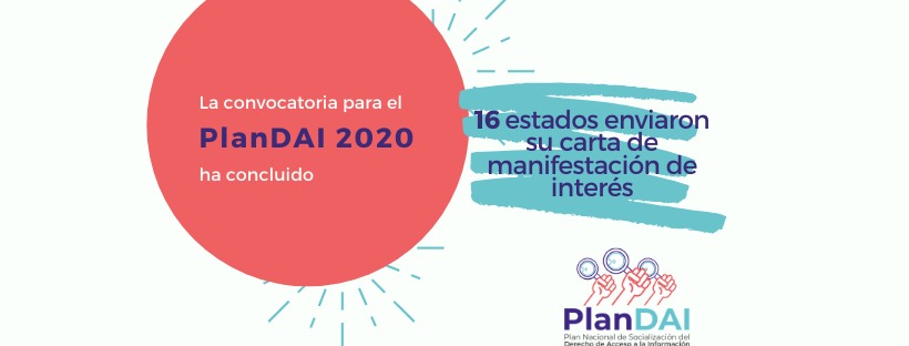 Participan organismos de transparencia de 16 estados en el PlanDAI del INAI
