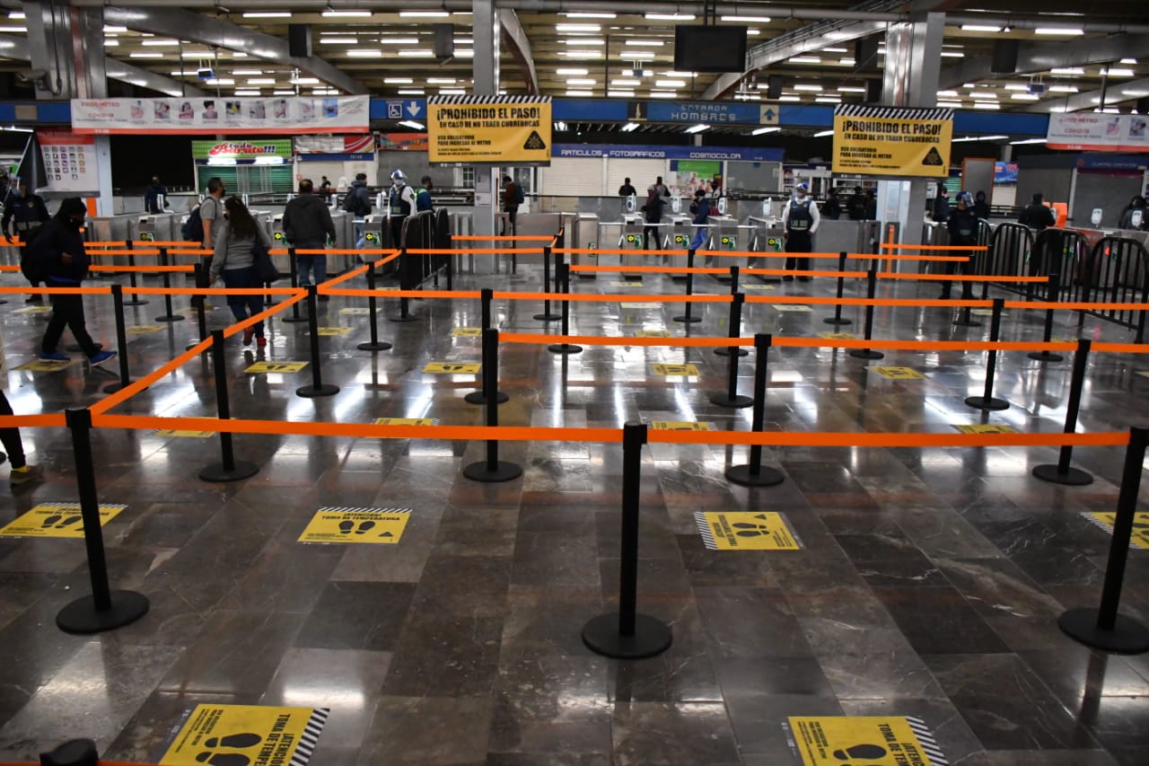 Metro de la CDMX presenta medidas para el regreso a la nueva normalidad