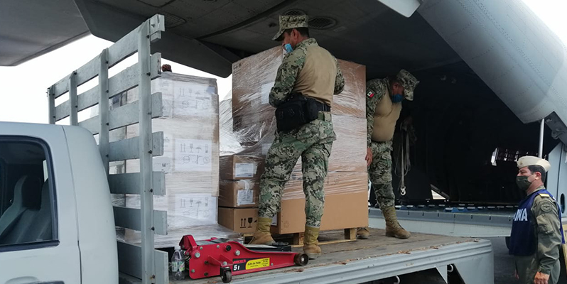 Gobierno federal entrega ventiladores a Quintana Roo, Tabasco y Baja California