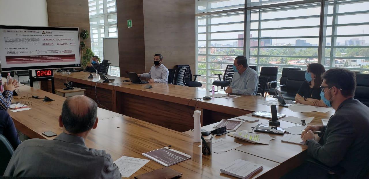 Sedatu entrega a municipios aledaños a Santa Lucía el plan de desarrollo para la Zona Norte del Valle de México