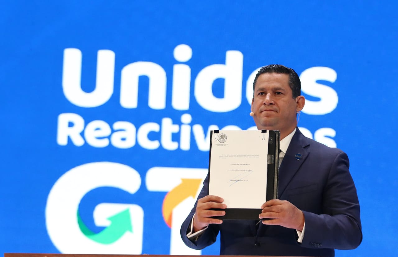 Gobernador de Guanajuato presenta el Semáforo Estatal para la Reactivación