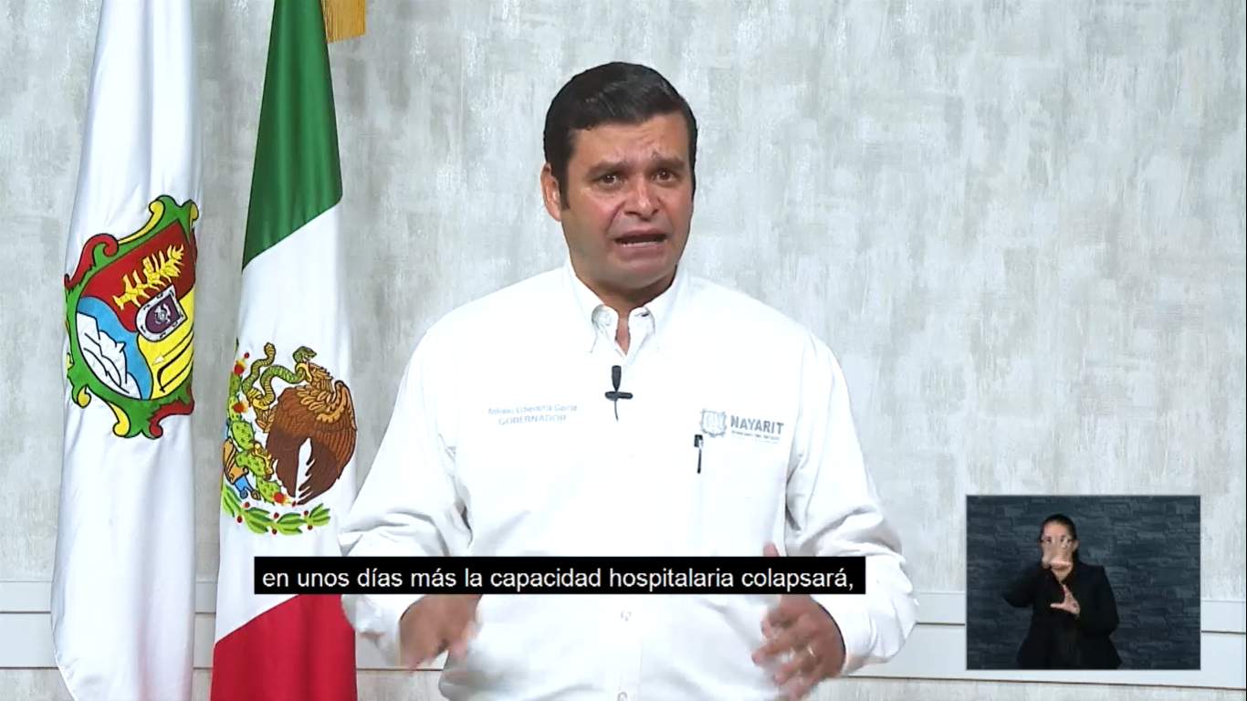 Gobernador de Nayarit exige a elementos de seguridad hacer cumplir las medidas de confinamiento