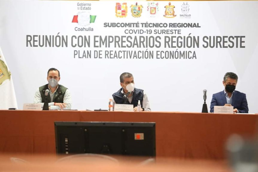 Coahuila define Ruta de Reactivación Económica