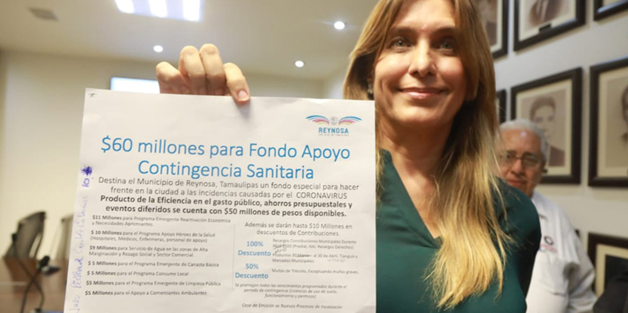 Reynosa invierte 60 mdp para fortalecer la lucha contra la COVID-19