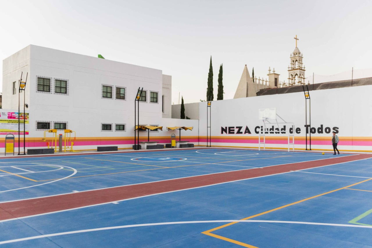 Nezahualcóyotl habilitará espacios públicos deportivos al aire libre