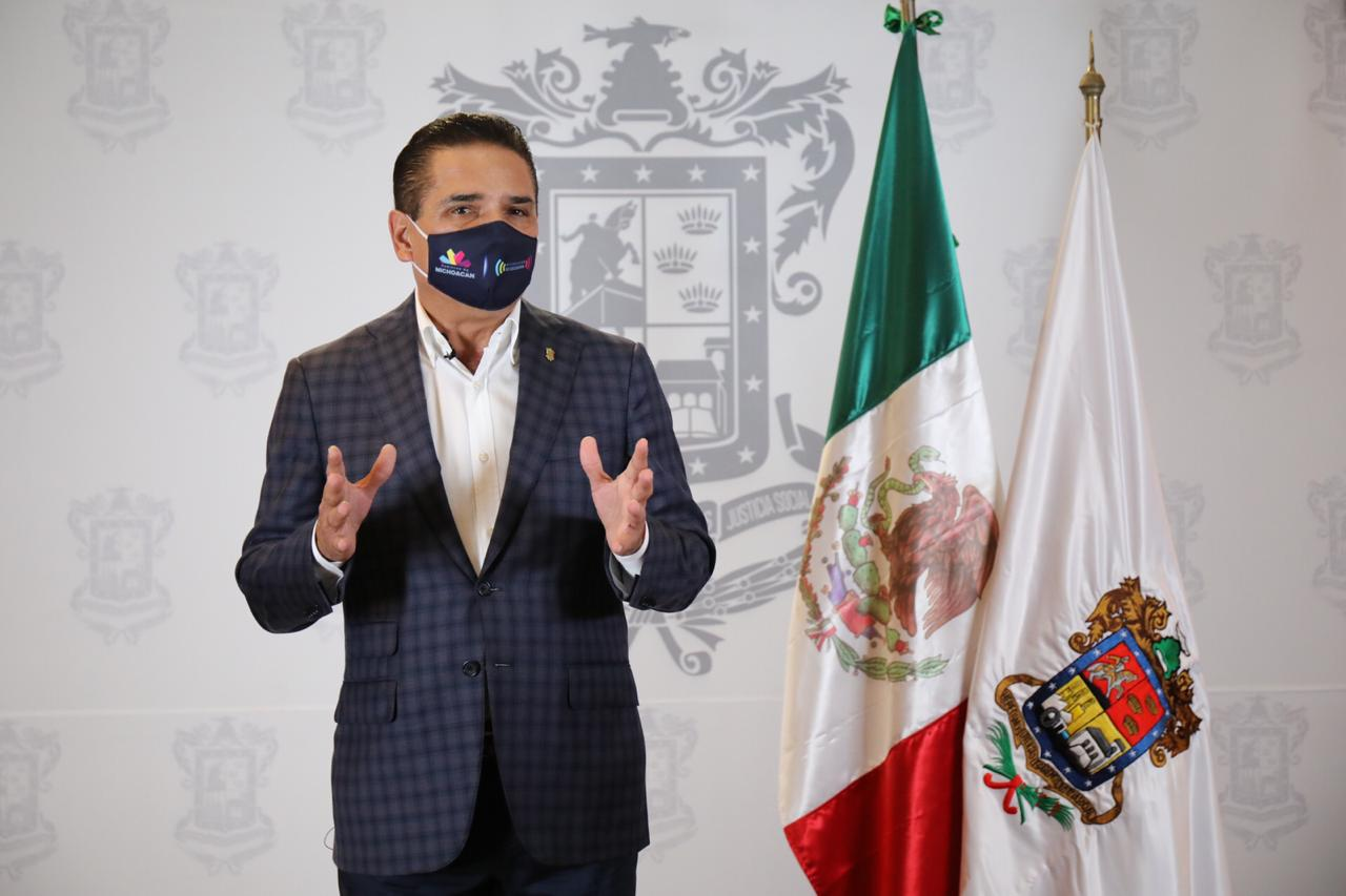 Gobernador llama a la responsabilidad ante aumento de contagios en Morelia
