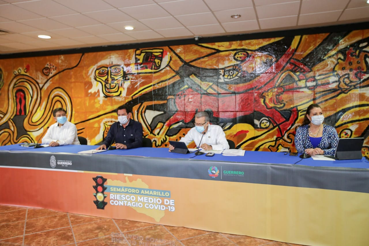 Urgen a municipios de Guerrero a reforzar medidas sanitarias contra COVID-19