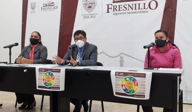 Lanzan campaña Por un Fresnillo libre de Covid-19