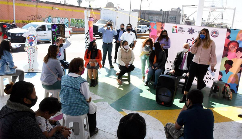 Constituyen primera red de mujeres para erradicar la violencia en Nezahualcóyotl