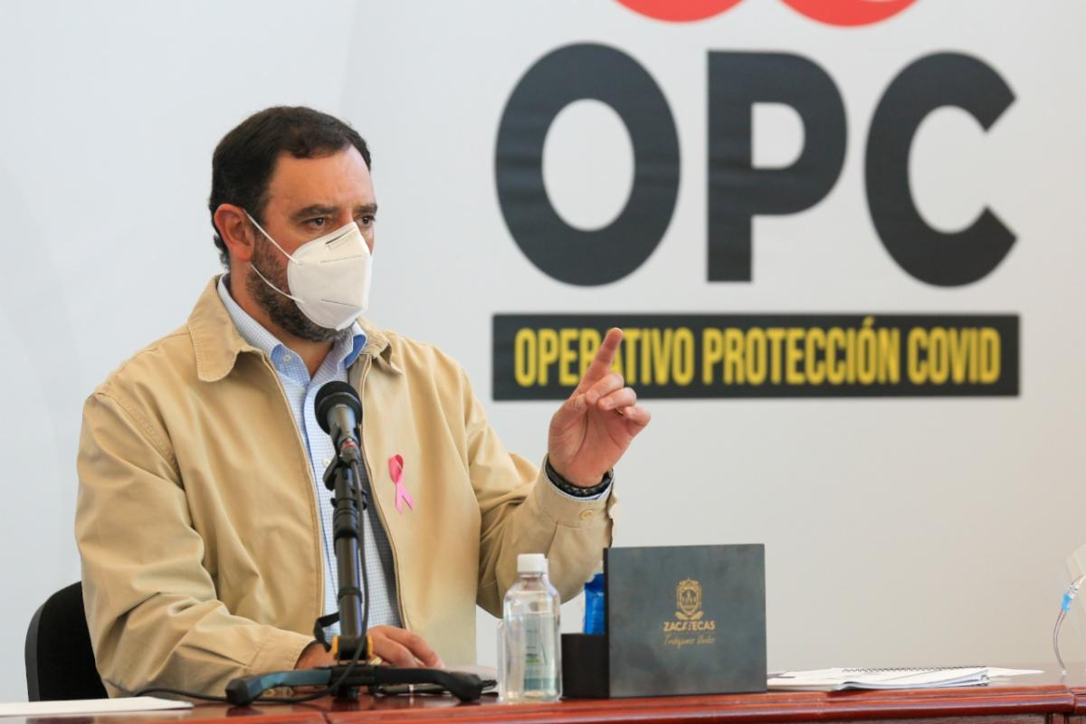 Zacatecas implementa Operativo Protección COVID
