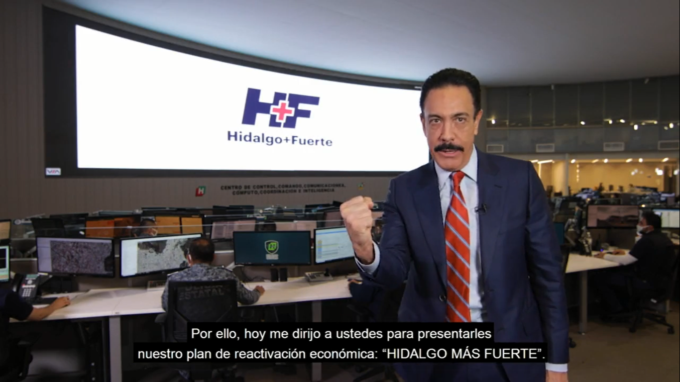 Presentan plan de reactivación económica Hidalgo Más Fuerte
