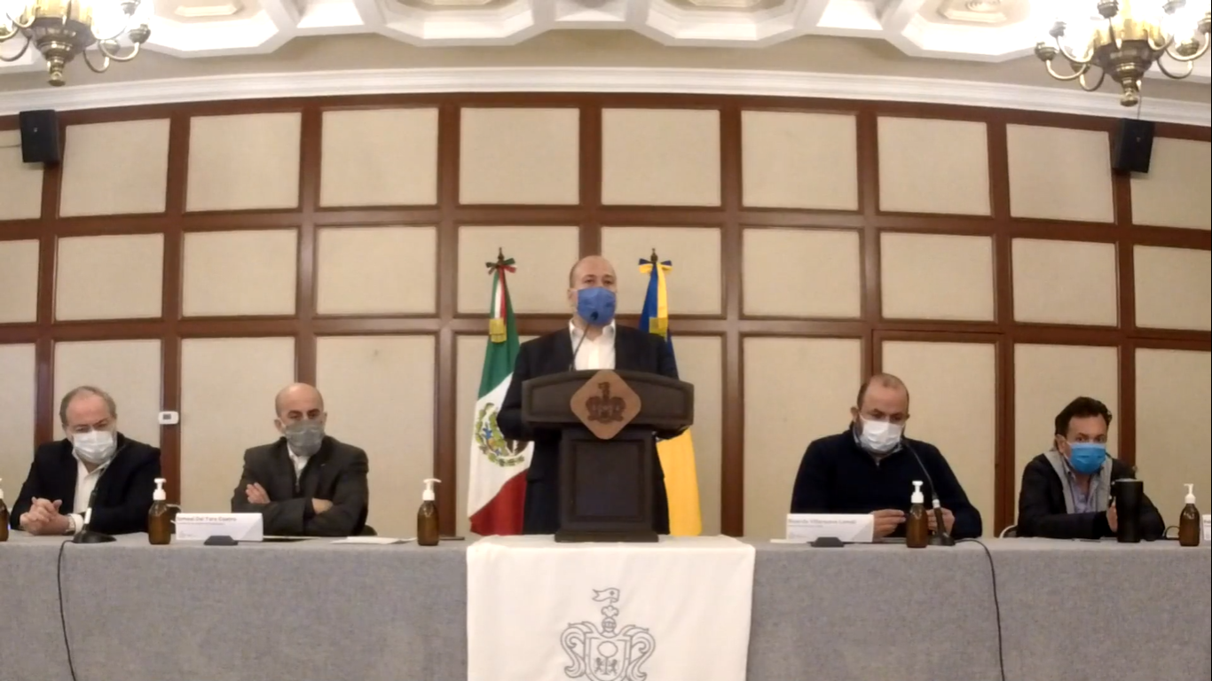 Jalisco anuncia nuevas medias de contención contra COVID-19