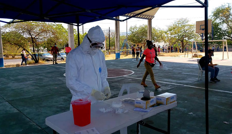 Jojutla realiza pruebas rápidas para disminuir contagios