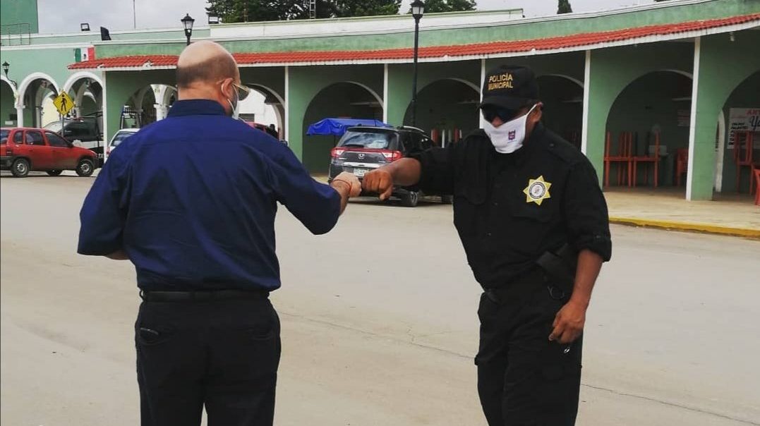 Fortalecer a la policía municipal dará seguridad a Campeche: Renato Sales