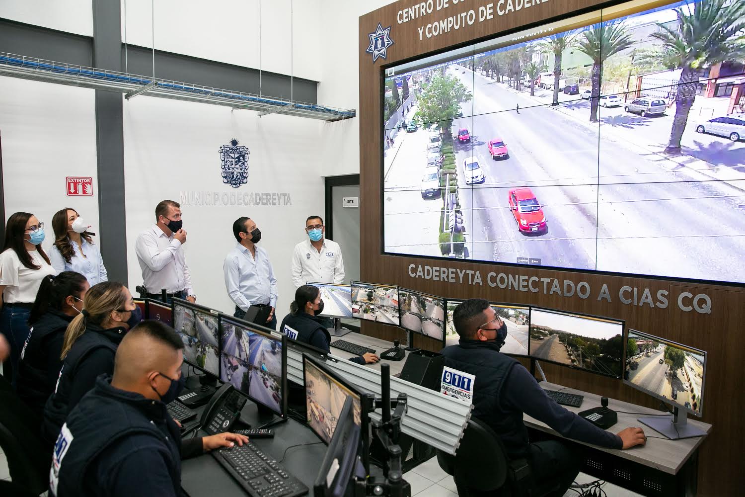 Inauguran instalaciones de seguridad pública y C4 en Cadereyta y Jalpan de Serra