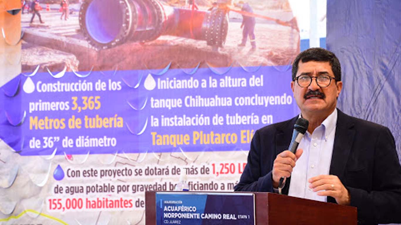 Chihuahua invertirá más de 5 mil 180 mdp en infraestructura hídrica