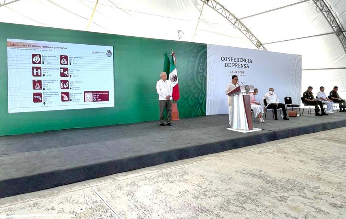 Campeche es la entidad más segura de México, asegura la SSPC