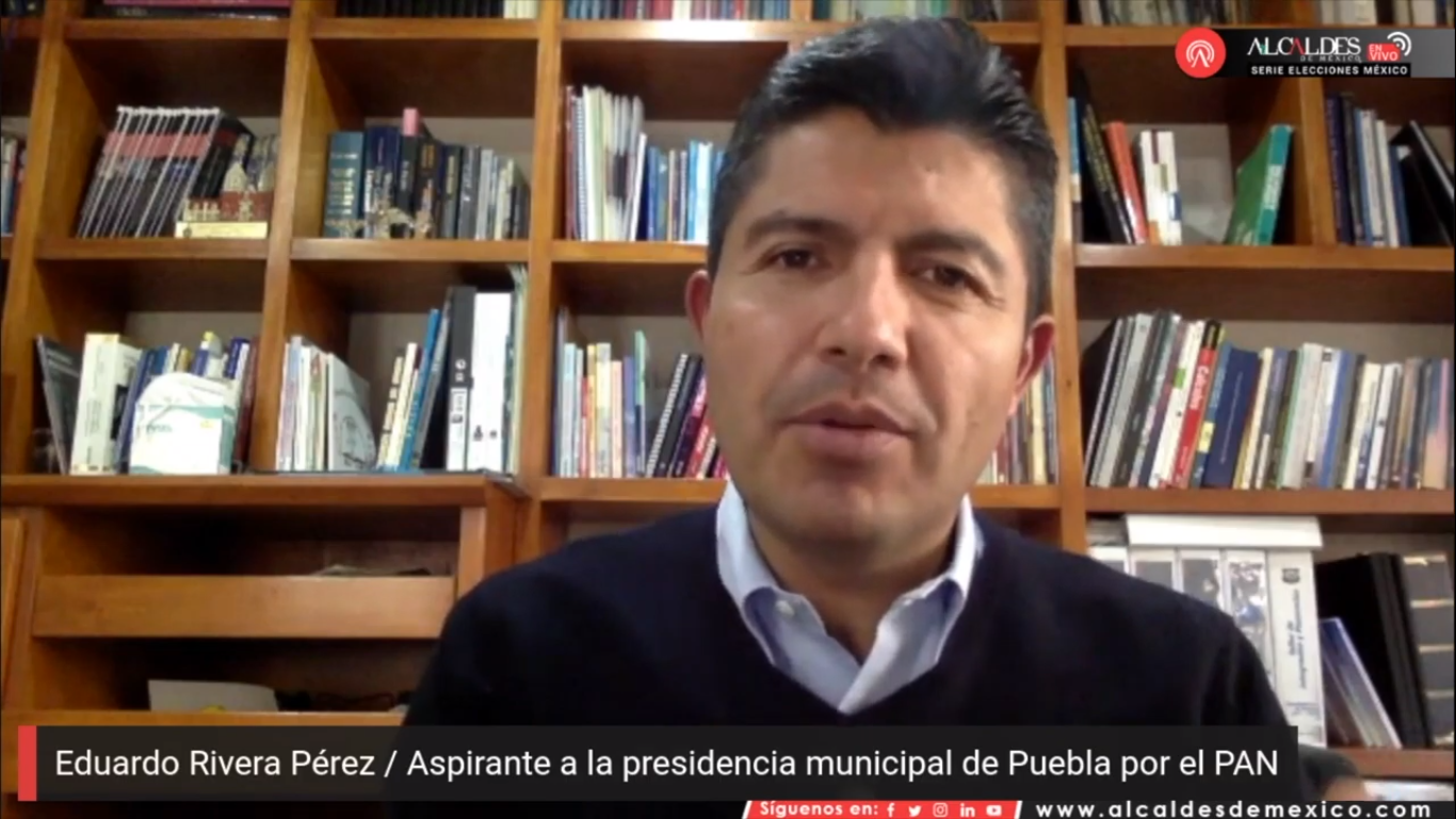 Es una obligación contender por Puebla para sacarla adelante: Eduardo Rivera