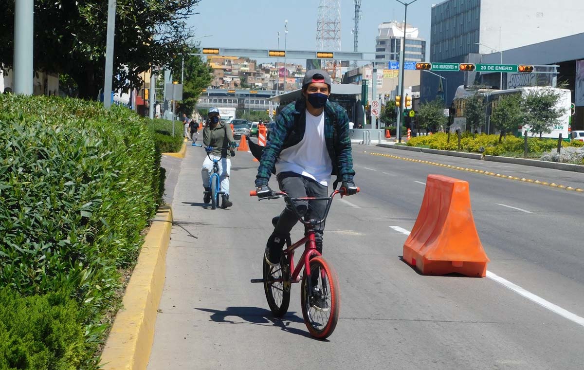 Movilidad 4S ha instalado 40 km de ciclovías emergentes en varias ciudades del país