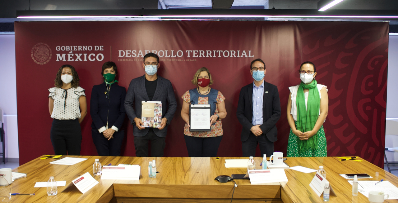 Inmujeres y Sedatu firman convenio por la igualdad sustantiva entre mujeres y hombres