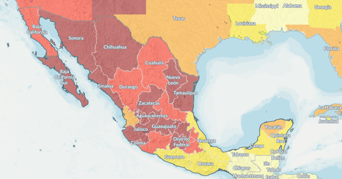 Estados en riesgo de quedarse sin agua