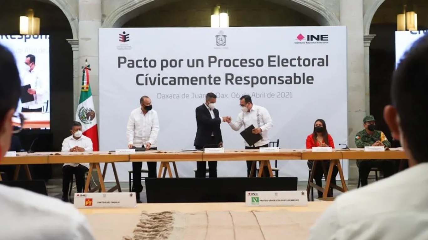 Municipios de Oaxaca se suman al Pacto por un Proceso Electoral Cívicamente Responsable