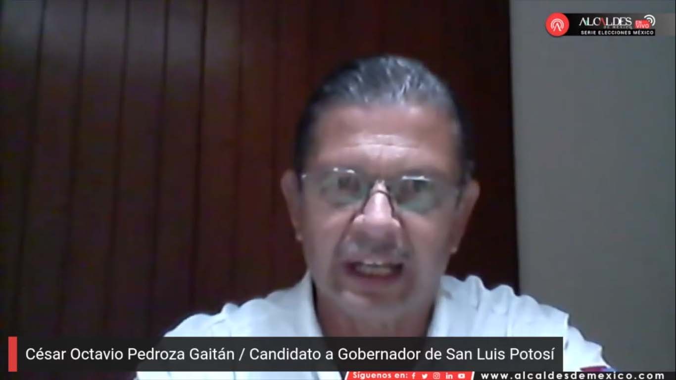 Potosinos deberán elegir entre la capacidad probada o un SLP anárquico: Octavio Pedroza