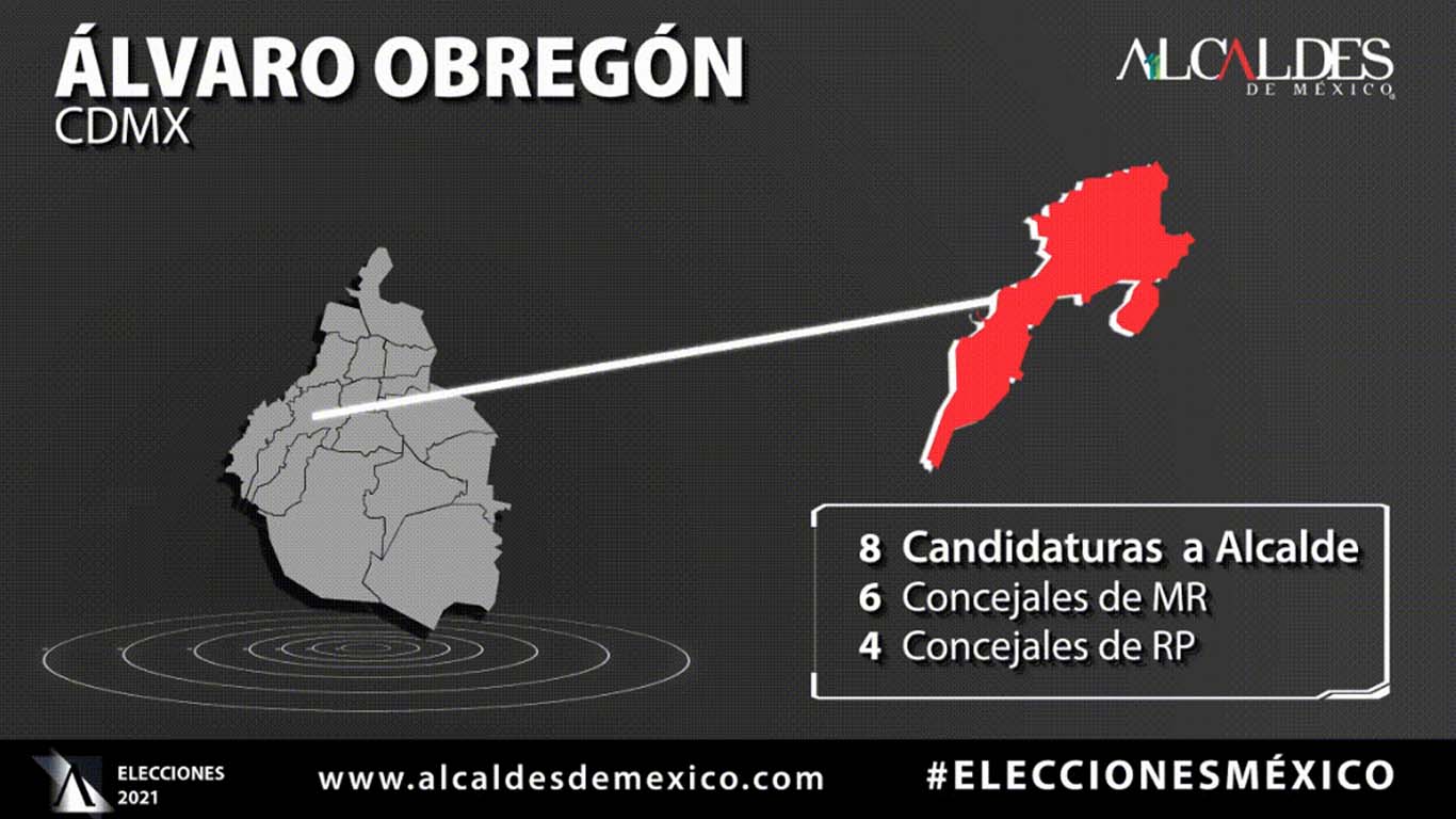 Candidatos a Alcalde de Álvaro Obregón