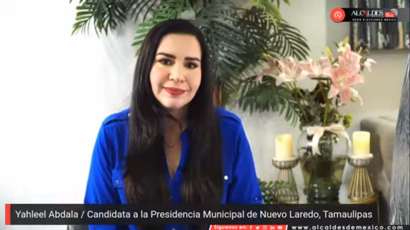 Yahleel Abdala promete 246 obras de infraestructura directa en Nuevo Laredo en primer año de gobierno
