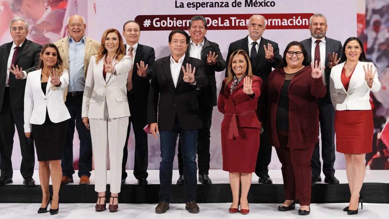 Gobernadores electos de Morena acuerdan agenda común
